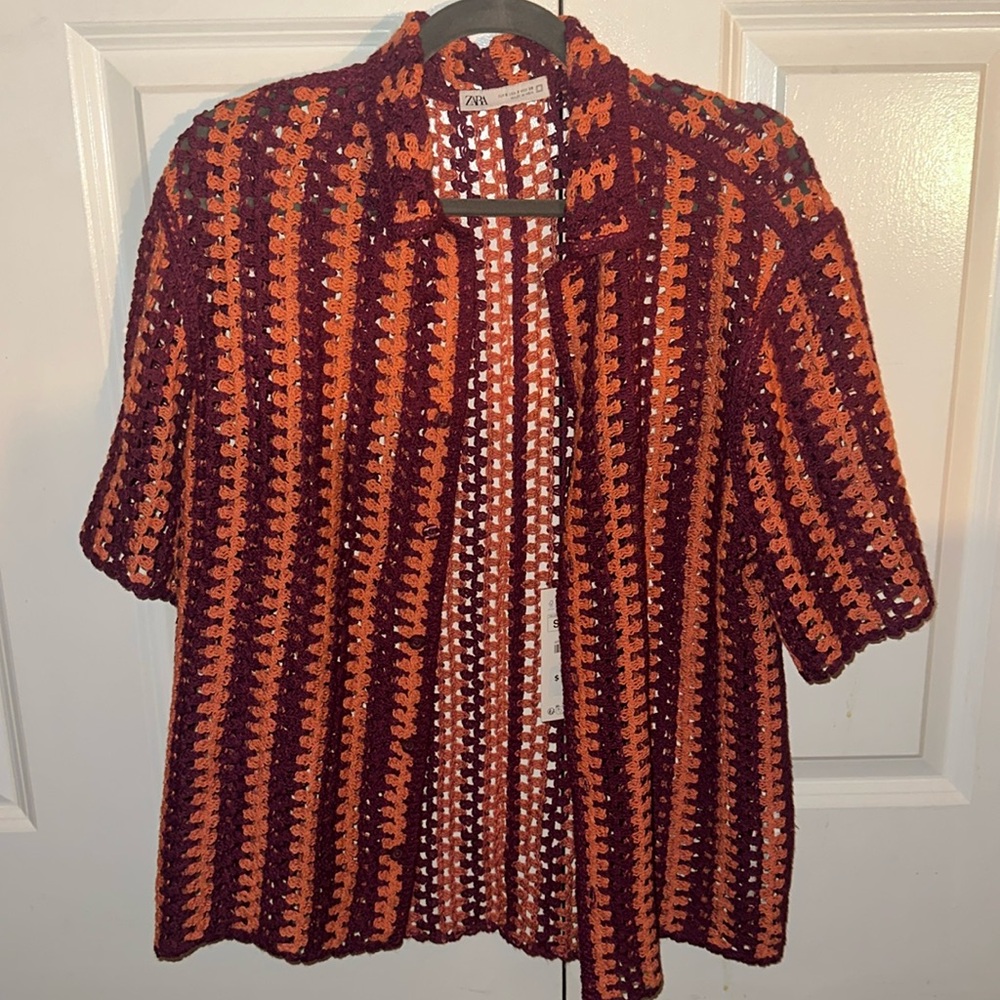 Crochet Button Up